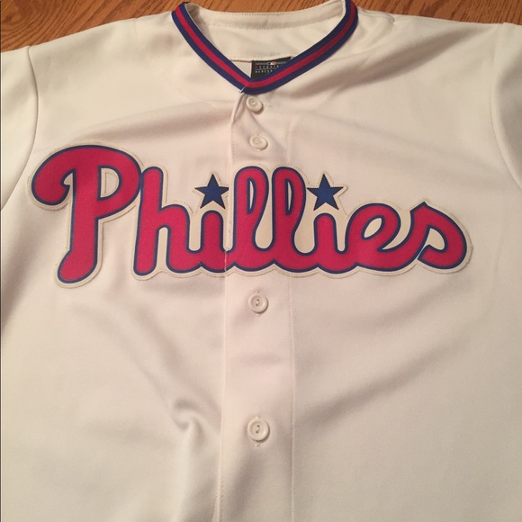 phillies jersey no name